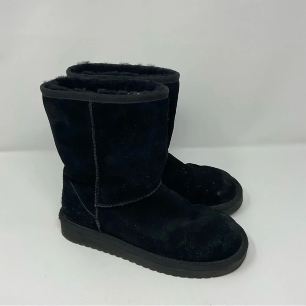 Kookaburra By Ugg Classic Short Black Boots Size5‎